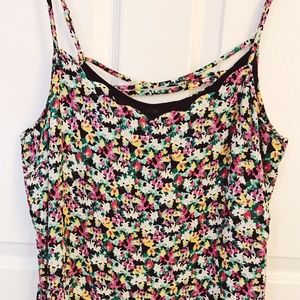 I Heart Ronson | Scalloped Floral Tank/Blouse